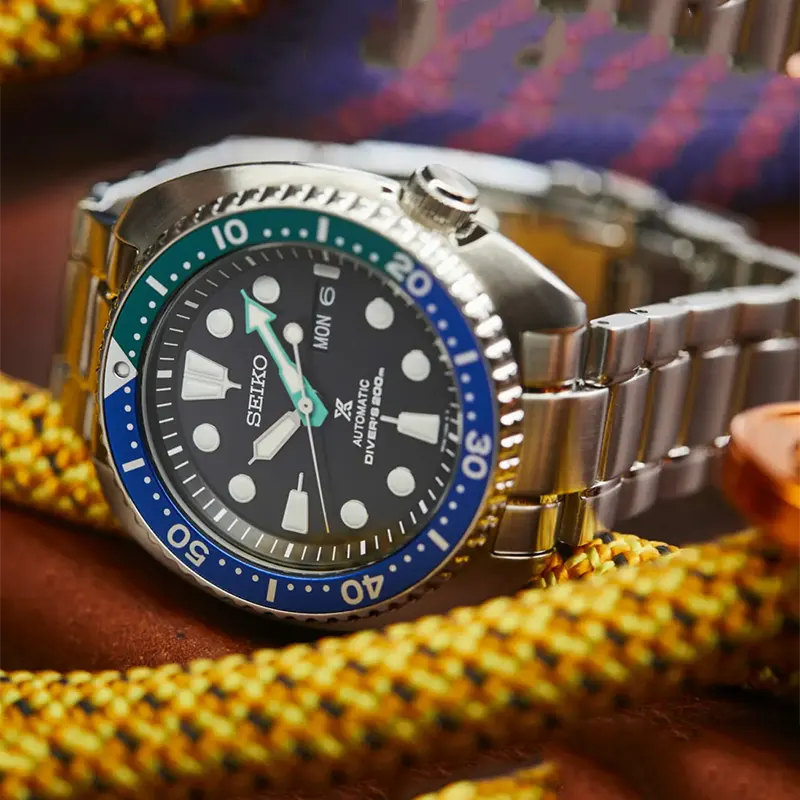 Seiko Men's  Prospex Turtle Special Edition 'Tropical Lagoon' Watch | SRPJ35